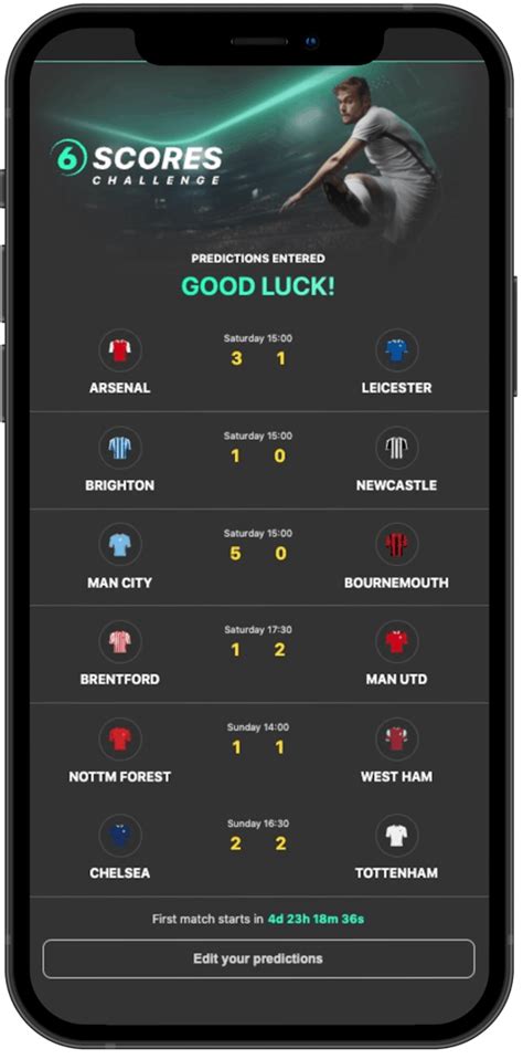 6 Scores Challenge .